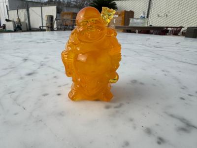 Amber 3 5 Buddha Figurine