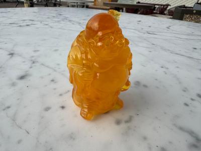 Amber 3 5 Buddha Figurine