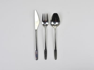 Amboss Austria 22 Sets Helmut Alder Amboss Austria 2070 Flatware Cutlery 1960s