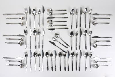 Amboss Austria 22 Sets Helmut Alder Amboss Austria 2070 Flatware Cutlery 1960s
