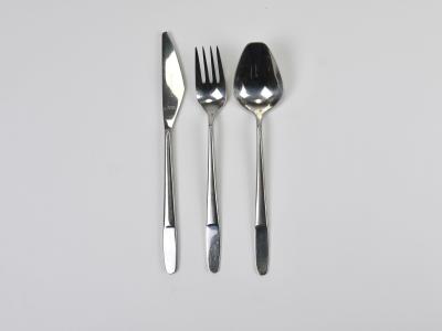 Amboss Austria 22 Sets Helmut Alder Amboss Austria 2070 Flatware Cutlery 1960s