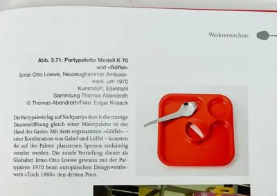 Amboss Austria 3 Amboss Party Palette Spork Sets Plate Spoon Fork Austria 1970s