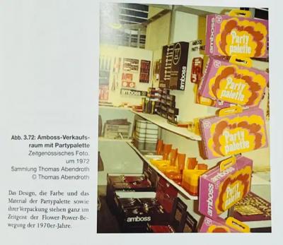 Amboss Austria 3 Amboss Party Palette Spork Sets Plate Spoon Fork Austria 1970s