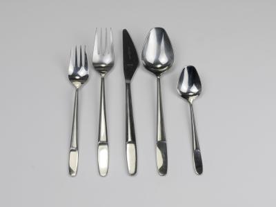 Amboss Austria Helmut Alder Amboss Austria 2070 Flatware Cutlery for Six Persons 1960s