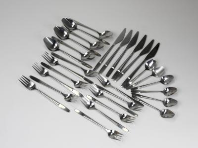 Amboss Austria Helmut Alder Amboss Austria 2070 Flatware Cutlery for Six Persons 1960s