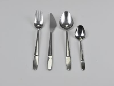 Amboss Austria Helmut Alder Amboss Austria 2070 Flatware Cutlery for Six Persons 1960s