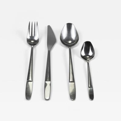 Amboss Austria Helmut Alder Amboss Austria 2070 Flatware Cutlery for Six Persons 1960s