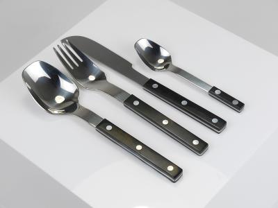 Amboss Austria Helmut Alder Amboss Austria 2300 Flatware Cutlery for Six Persons 1970s