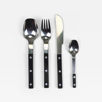 Amboss Austria Helmut Alder Amboss Austria 2300 Flatware Cutlery for Six Persons 1970s