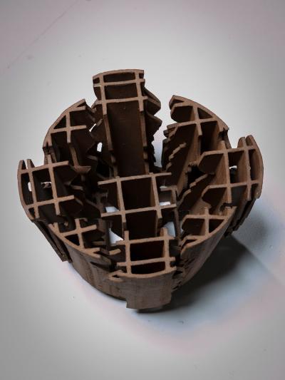 Amedeo Fiorese Ceramic Sculpture by Amedeo Fiorese
