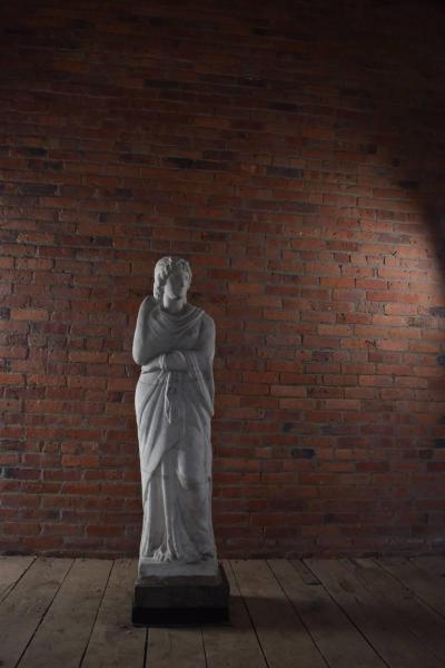 American 19th Century Greek Revival Marble Statue