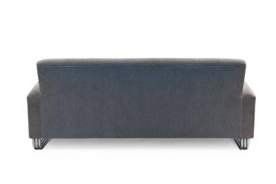American Art Deco Gray Sofa