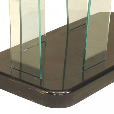American Art Moderne Glass Dining Table