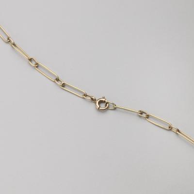 American Arts Crafts Moonstone Gold Necklace