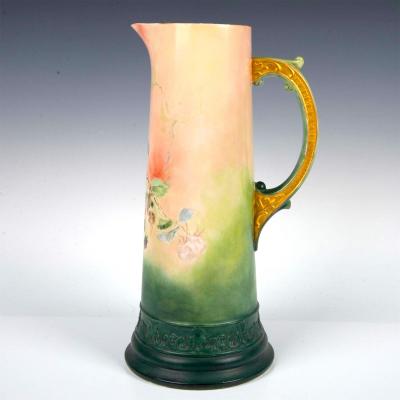 American Belleek Porcelain Tall Tankard Blackberry
