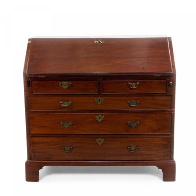 American Block Front Dropdown Mahogany Secretary Desk