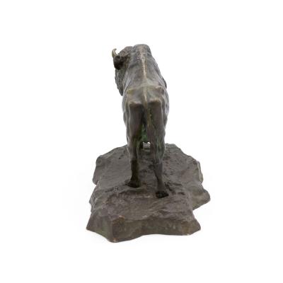 American Bronze Buffalo Figure