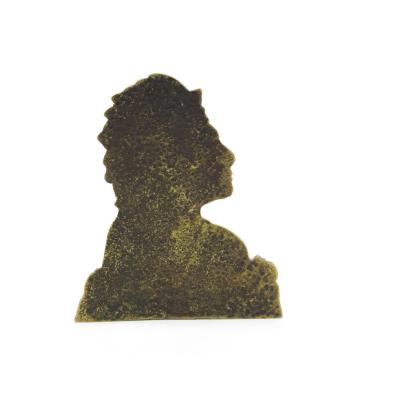 American Bronze Native American Chief Bust