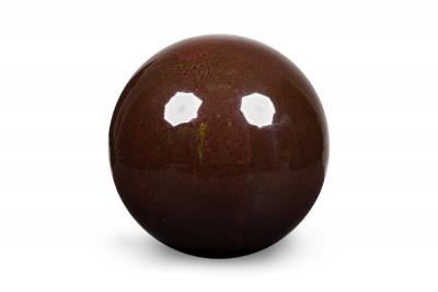 American Contemporary Brown Ceramic Sphere