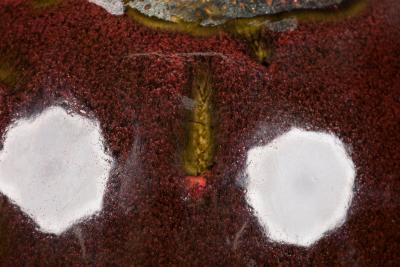 American Contemporary Brown Ceramic Sphere