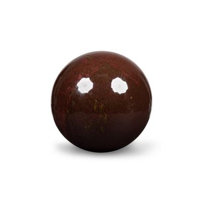 American Contemporary Brown Ceramic Sphere