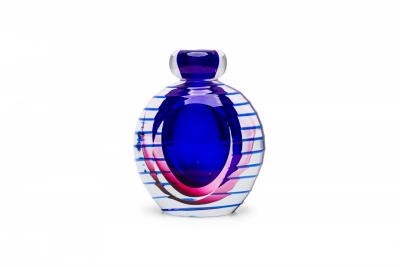 American Contemporary Colored Crystal Perfume Bottle