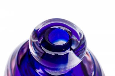 American Contemporary Colored Crystal Perfume Bottle