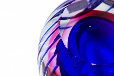 American Contemporary Colored Crystal Perfume Bottle