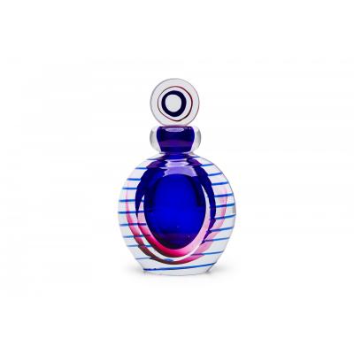 American Contemporary Colored Crystal Perfume Bottle