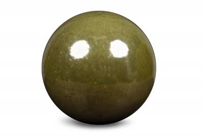 American Contemporary Green Ceramic Sphere