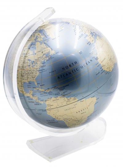 American Contemporary Metal Globe
