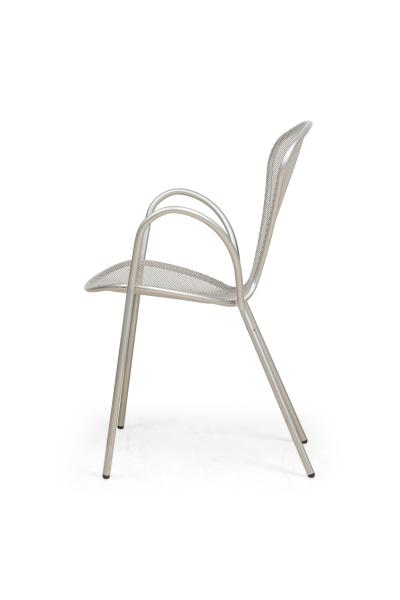 American Contemporary Steel Mesh Stackable Chairs