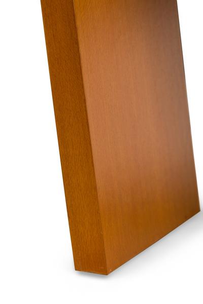 American Contemporary Walnut and Bleached Mahogany Console