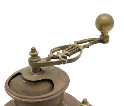 American Country Brass Coffee Grinder