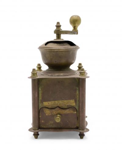 American Country Brass Coffee Grinder