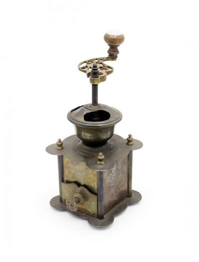 American Country Brass Coffee Grinder