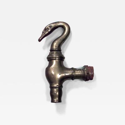 American Country Brass Swan Water Faucet