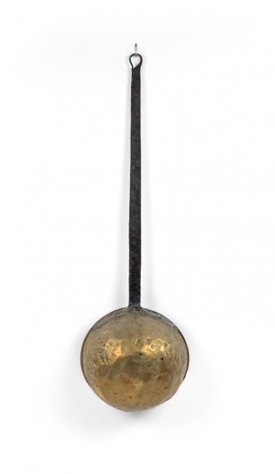 American Country Brass and Iron Ladle