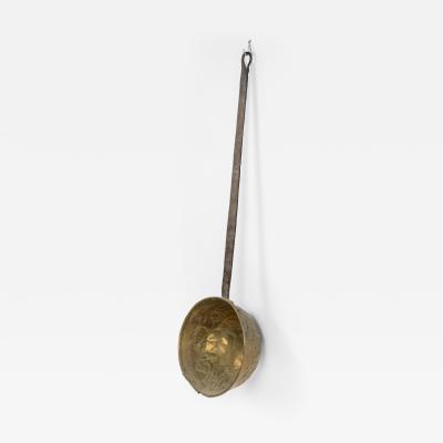 American Country Brass and Iron Ladle
