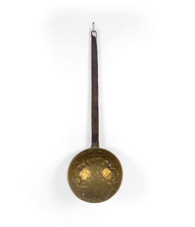 American Country Brass and Iron Ladle