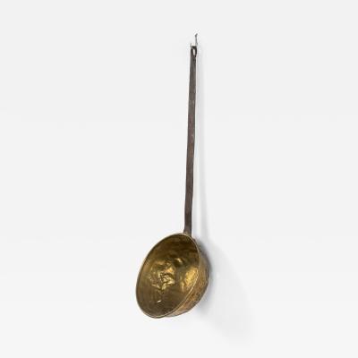 American Country Brass and Iron Ladle