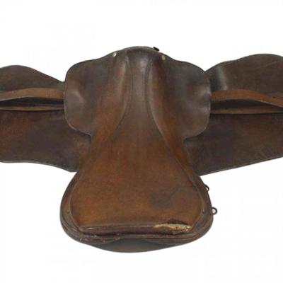 American Country Brown Leather Horse Saddle