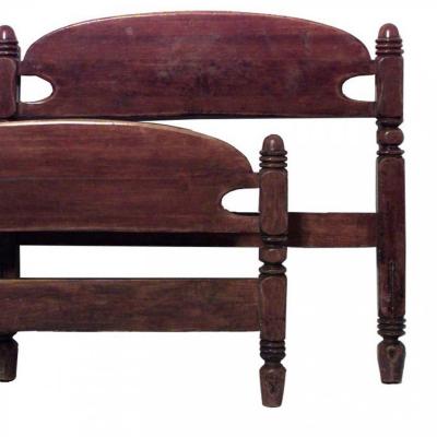 American Country Cherrywood Twin Bed
