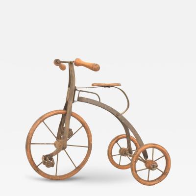 American Country Folk Art Tricycle Model Toy