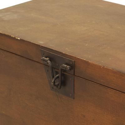 American Country Mahogany Trunk