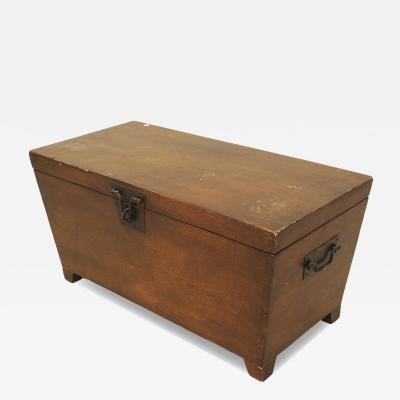 American Country Mahogany Trunk