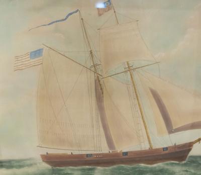 American Country Massachusetts Painting