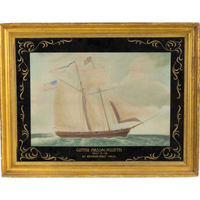American Country Massachusetts Painting