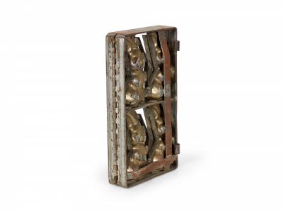 American Country Metal Rabbit Shaped Chocolate Mold