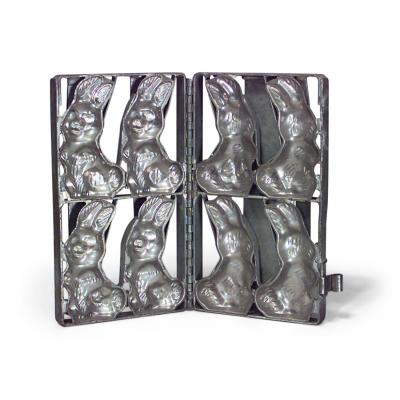 American Country Metal Rabbit Shaped Chocolate Mold